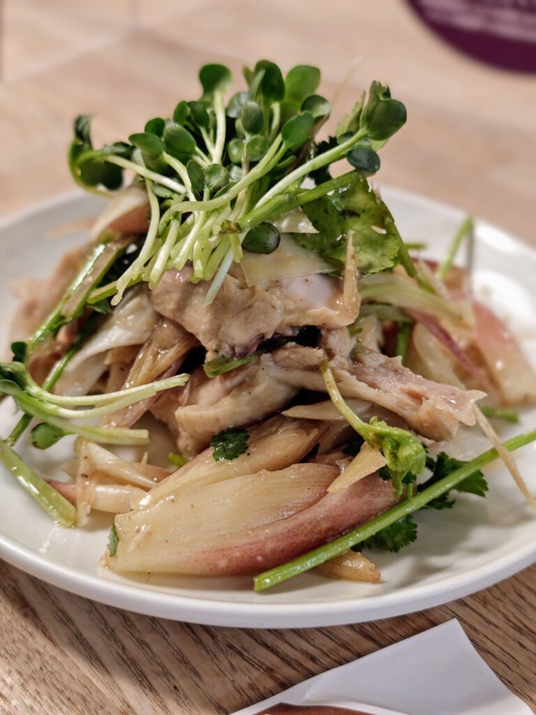您好の手羽豆腐乳和え