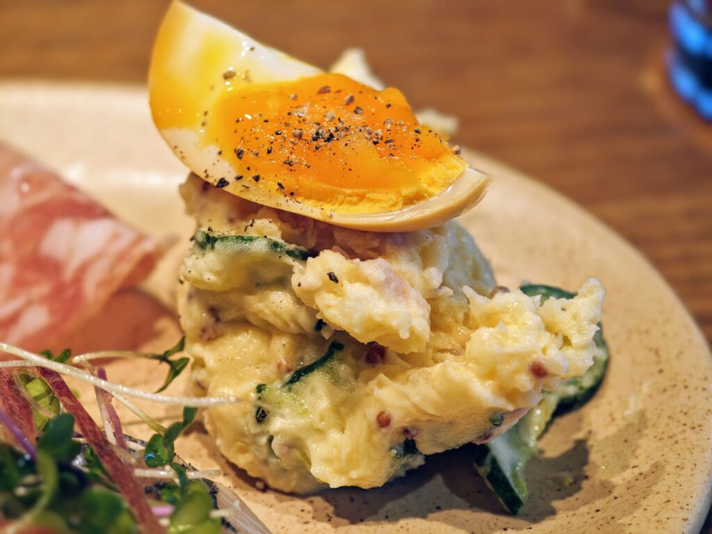 松陰神社前のPizzeria NeNeのポテトサラダ