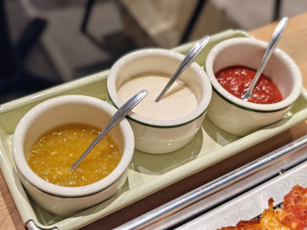 麻布十番「Slash/Dot.」の調味料