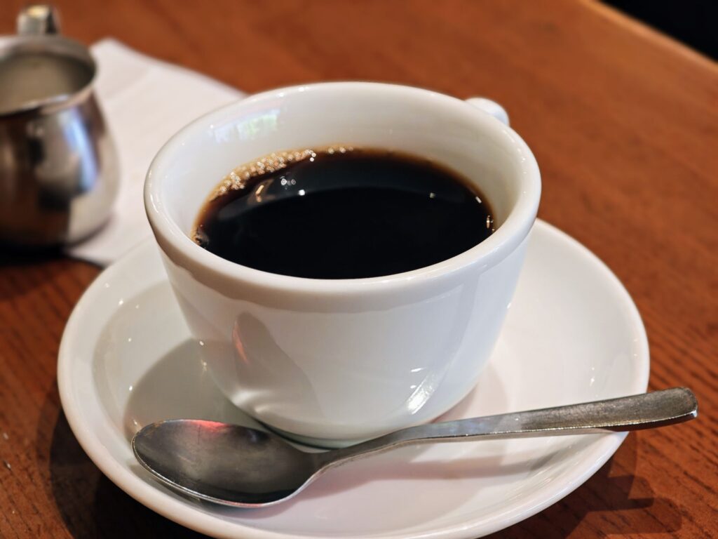 東銀座「ヴォメロ (Vomero)」のホットコーヒー